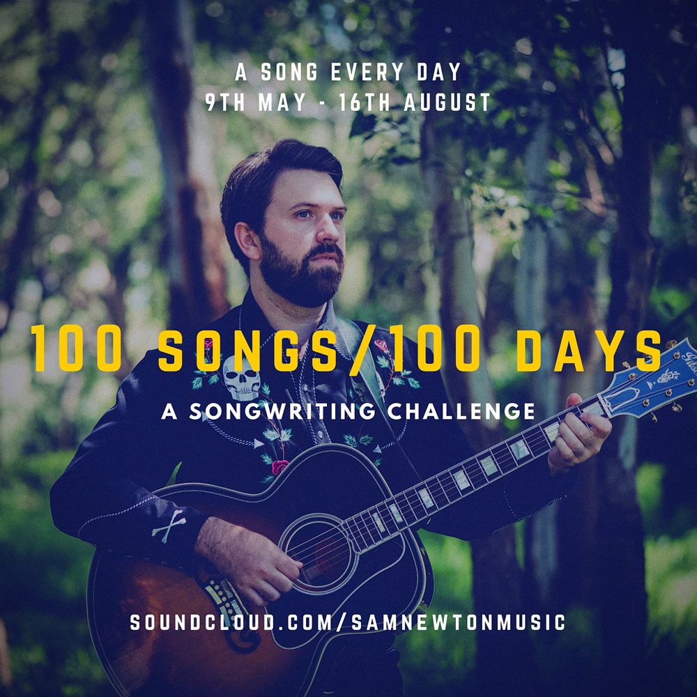 Got writer's block? Train your brain by trying the 100 Day Songwriting Challenge (or even a 30-day challenge). Forcing yourself to write, no matter what comes out, is sometimes all we need to push through. Check out Sam Newton's challenge here: buff.ly/30UCetX #songwriter