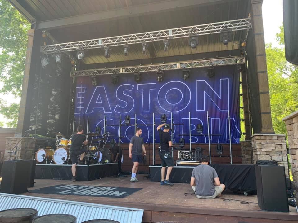 TheStageBossier's tweet photo. The Stage is being set for a PERFECT night for @eastoncorbin - TONIGHT! Tickets are still available but selling FAST! Get yours now at https://t.co/JRFhIFpAXo https://t.co/n1180E7dti