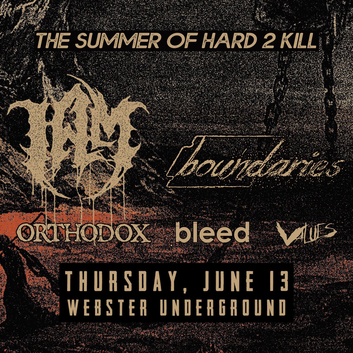 The next show we have is coming up ! June 13th in CT baby