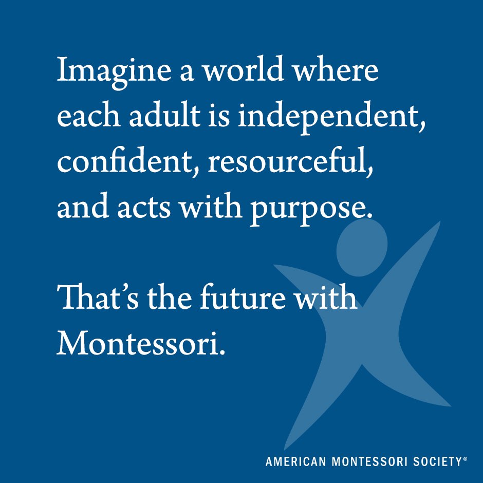 Expanding access to Montessori education will change our world for the better. #MontessoriNow