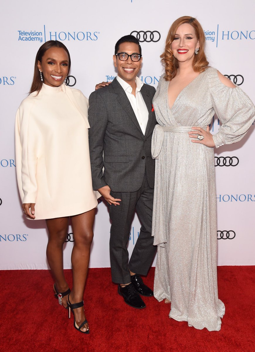 TelevisionAcad's tweet photo. What a night as we honored 7 programs at the 12th annual #TVAcadHonors! ICYMI, our honorees this year were Alexa & Katie, @AMillionABC, @IAMEVIDENCEmov, My Last Days, @PoseOnFX, @RBGmovie and Rest in Power: The Trayvon Martin Story. https://t.co/EPILQtLgL3
