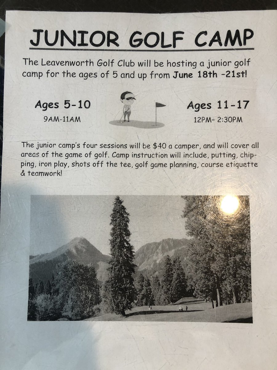 Calling all junior golfers!