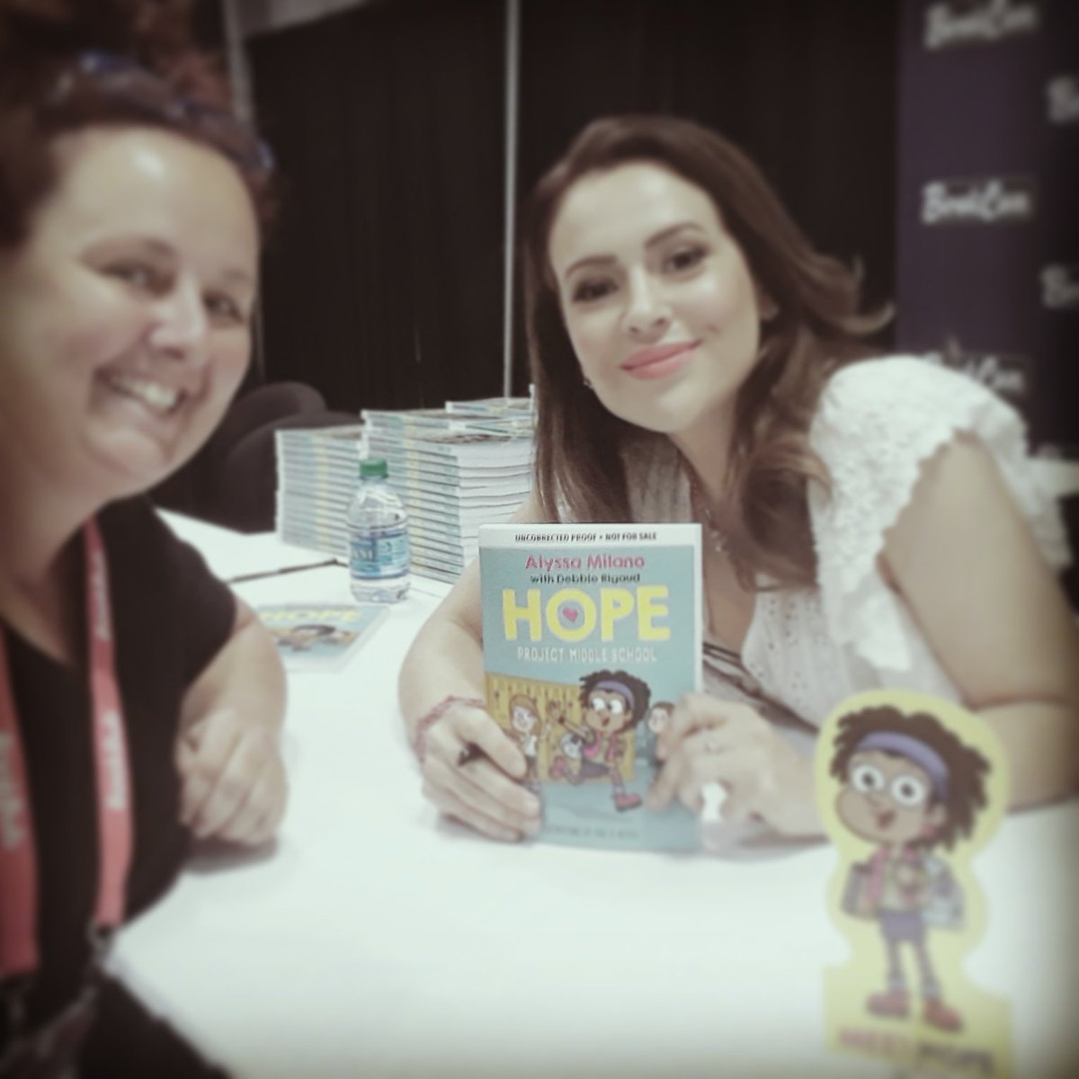 Hope- first in series from Alyssa Milano
#BEA2019 #a108reads
