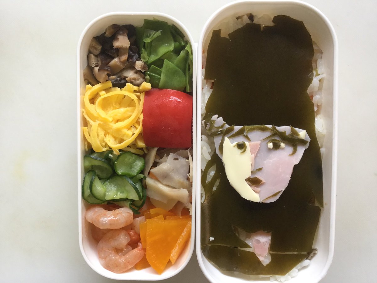 ট ইট র ナカヤマ マルモ 19年6月1日のキャラ弁 菫の花束を持つベルト モリゾ エドゥアール マネ 1872年 フランス オルセー美術館 おじさんの自作弁当 昆布 スライスチーズ キャラ弁 ট ইট র ナカヤマ マルモ 19年6月1日のキャラ弁 菫の花束を持つベルト モリゾ エドゥアール マネ 1872年 フランス オルセー美術館 おじさんの自作弁当 昆布 スライスチーズ キャラ弁