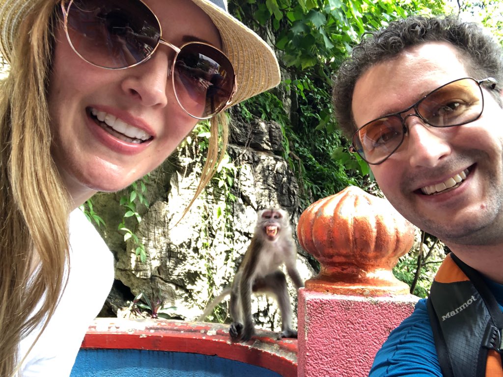 BrendaStidham's tweet image. Birthday smiles here from Malaysia 🇲🇾 #RealHusband 👨‍🦱 #RealMonkey 🐒