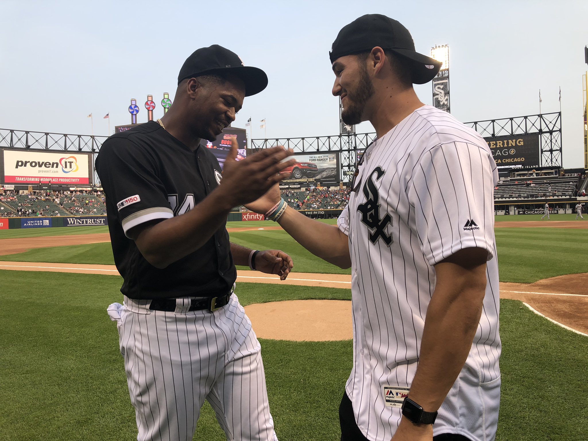 Chicago White Sox Mitch Did We Just Become Best Friends Eloy Yep Mitch Do You Wanna Do Karate In The Garage Eloy Yep Chicago White Sox Mitch Did We Just Become Best Friends Eloy Yep Mitch Do You Wanna Do Karate In The Garage Eloy Yep