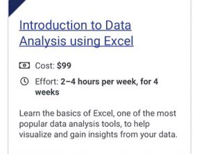 FilsTale's tweet photo. ٣ دورات في Excel مقدمة من شركة Microsoft بشهادة

١- مقدمة في تحليل البيانات باستخدام Excel
٢- تحليل و تصوير البيانات باستخدام Excel
٣- الرياضيات الأساسية لتحليل البيانات بإستخدام Excel 

🎯دورات ذات قيمة للباحثين و لبناء السيرة الذاتية👇🏼

https://t.co/6Os3feKBuU https://t.co/5khoimnbs4