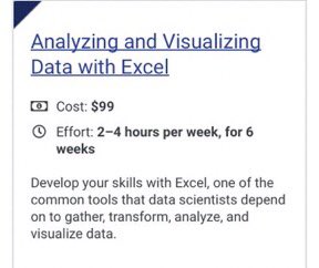 FilsTale's tweet photo. ٣ دورات في Excel مقدمة من شركة Microsoft بشهادة

١- مقدمة في تحليل البيانات باستخدام Excel
٢- تحليل و تصوير البيانات باستخدام Excel
٣- الرياضيات الأساسية لتحليل البيانات بإستخدام Excel 

🎯دورات ذات قيمة للباحثين و لبناء السيرة الذاتية👇🏼

https://t.co/6Os3feKBuU https://t.co/5khoimnbs4