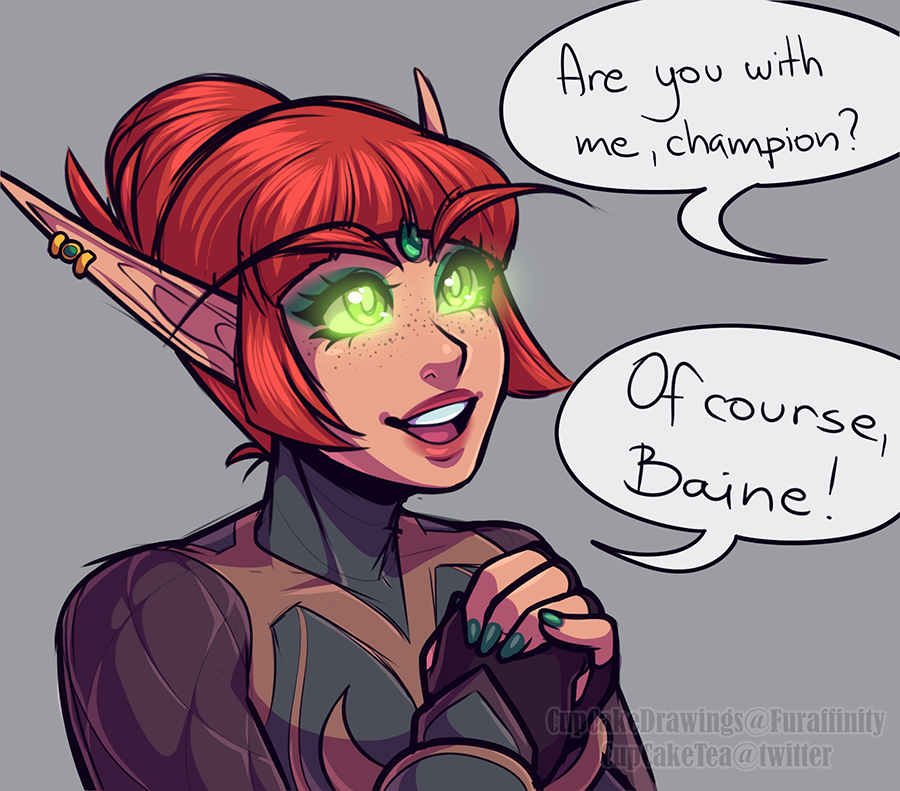 CupCakeTea's tweet photo. Traitors are not tolerated. Or just dont put trust in Enioa cuz shes a total Sylvanas fangirl. https://t.co/faermVX5Ym