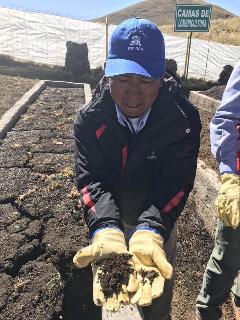 SarahAntenore's tweet photo. Visiting the plant nursery at #antapaccay in #Peru. With already more than 500’000 trees planted we progressively rehabilitate the land around the mine and preserve the natural habitat of fauna and flora. https://t.co/I7KHqjRV6E
