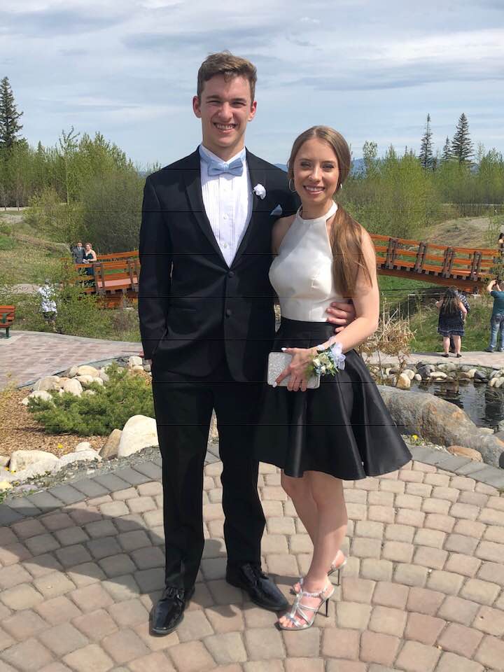 All dressed up for Prom and looking fabulous. Sam was this years winner in our Prom Contest! Congratulations #tuxrental #loelliott