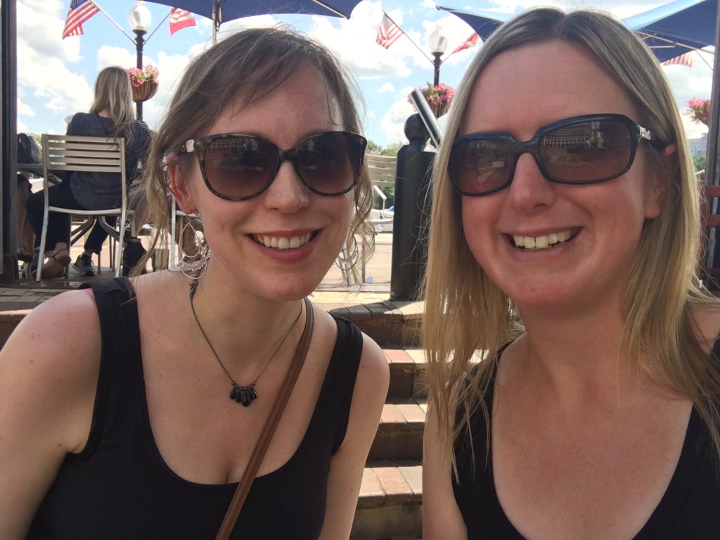 DrLynziA's tweet image. Lovely after in Georgetown with @criminographer and added excitement of us both getting ID’d at the bar (for coke!) 😂#CRN6_DC2019