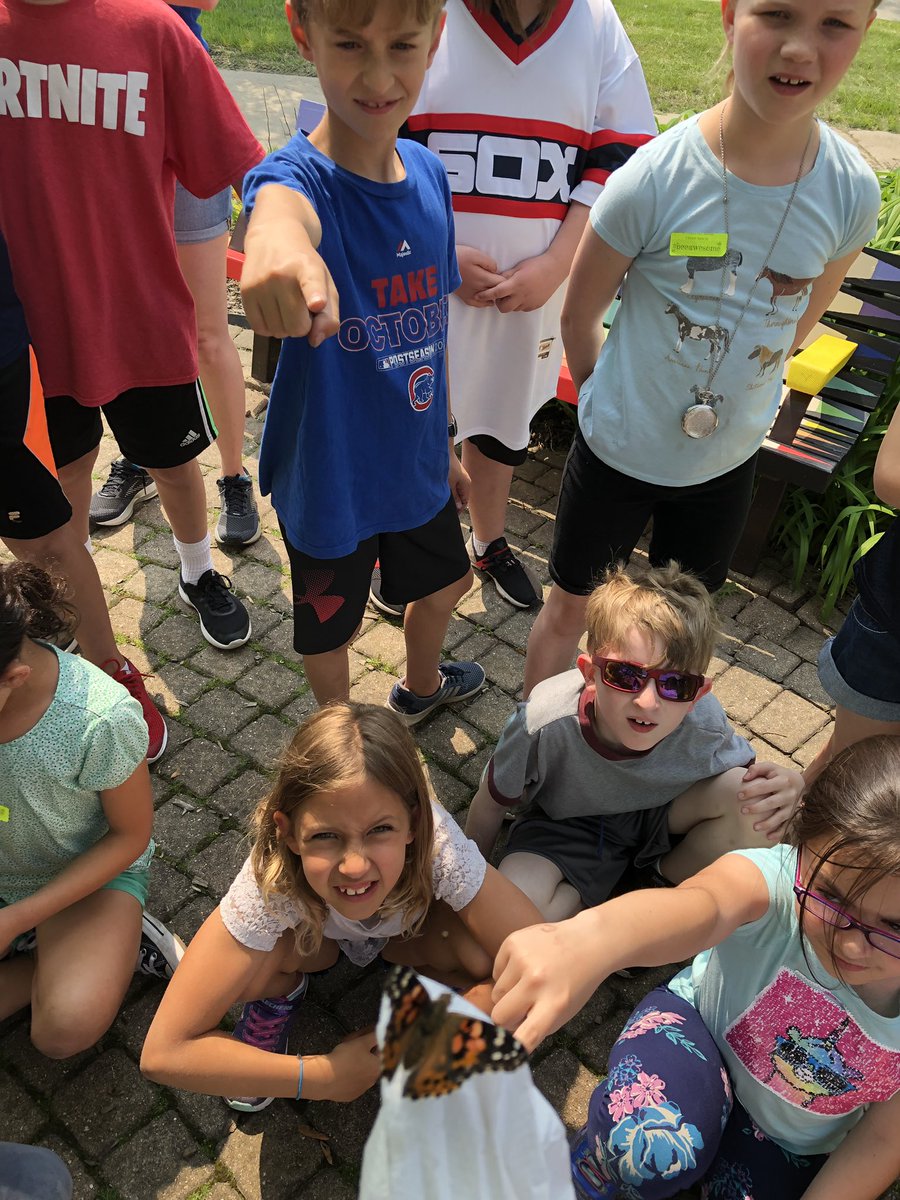 Excited we got to release our butterflies today! #engageD64