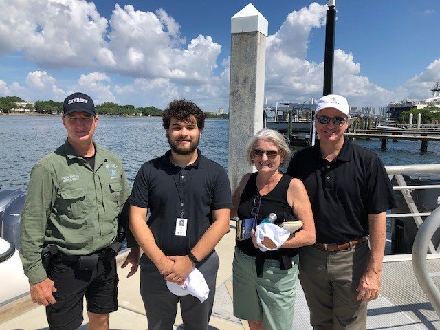 Port Tampa Bay was honored to host Port Commissioner and Hillsborough County Commissioner Pat Kemp for a tour of the port today. <a href="/PortTampaBay/">Port Tampa Bay</a> <a href="/HillsboroughFL/">Hillsborough County</a>