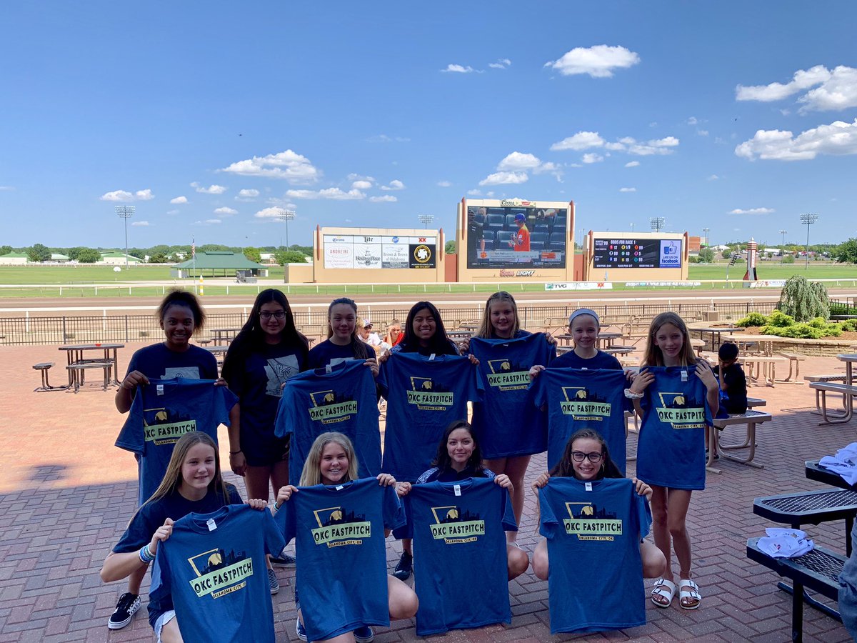 PamDepalma's tweet photo. Lil Saints with their #TCOKC swag @triplecrownspts @NCAAsoftball https://t.co/XKlflBeSgU