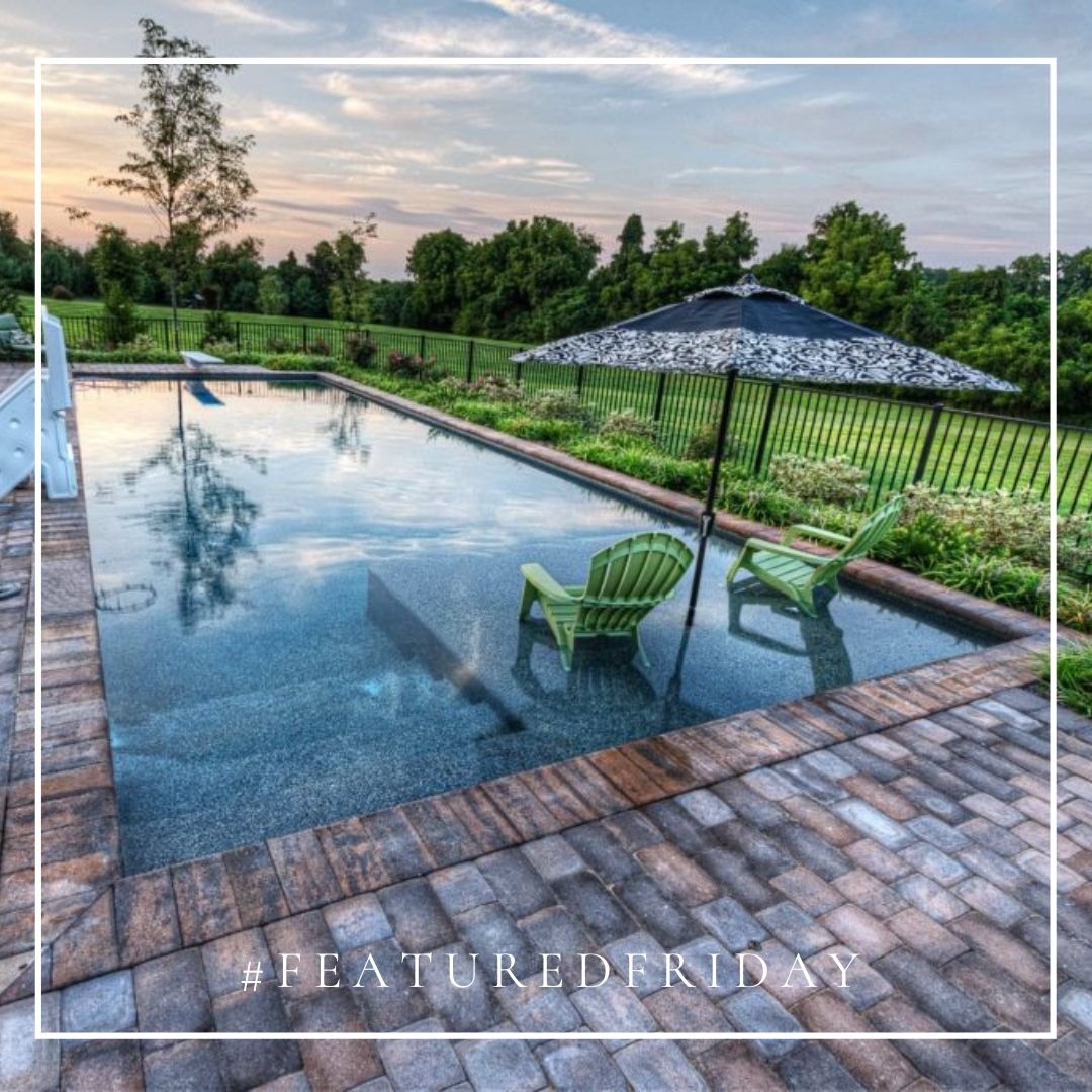 #FeaturedFriday - Caption this! 
#FieldofDreams #FieldofDreamsLawn #luxurypool #poolseason #sunset #poolside
