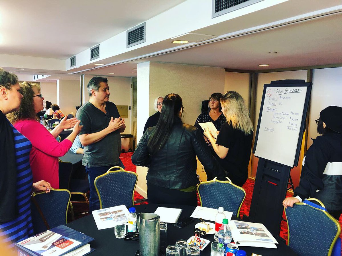 fnpublicservice's tweet photo. How would you spend $500k? The MTA participants are busy collaborating and spending 💸to create a Records and Information Management Action Plan 👊 #skysthelimit #fnpublicservice #recordsandinformationmanagement https://t.co/GSqcJYJjWo