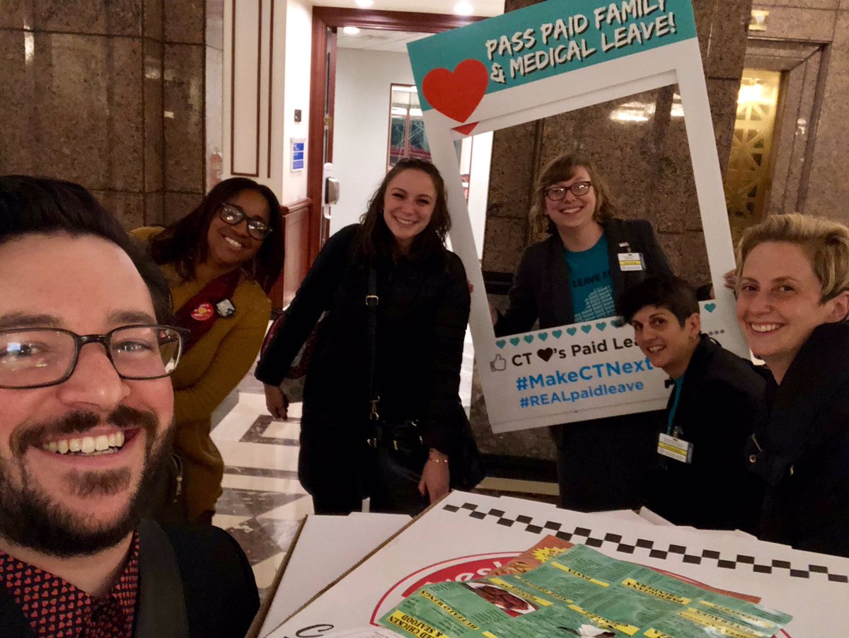 brianmar33's tweet photo. its finally happening! paid family medical leave is being debated in the house after passing the senate last week. #MakeCTnext https://t.co/Q2KSwtu0iC