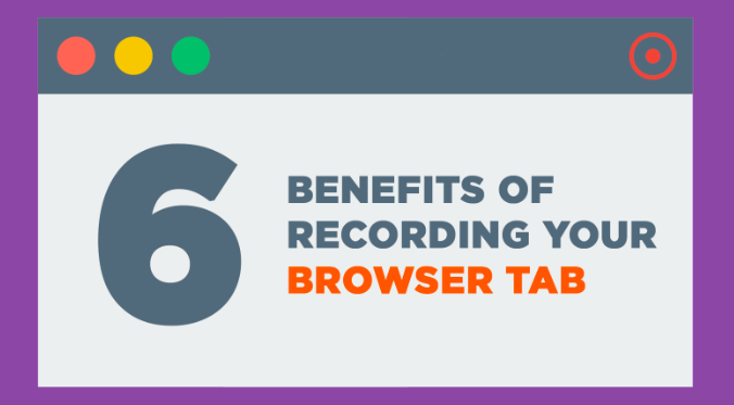 Screencastify's tweet photo. When you can, record your browser tab instead of your entire desktop. 

Your recordings will be more efficient 😊, less distracting 😕, and full of different types of audio 🎧

Check out the benefits of tab recordings: https://t.co/v66RGOZ7qS https://t.co/bMBcY37r3I
