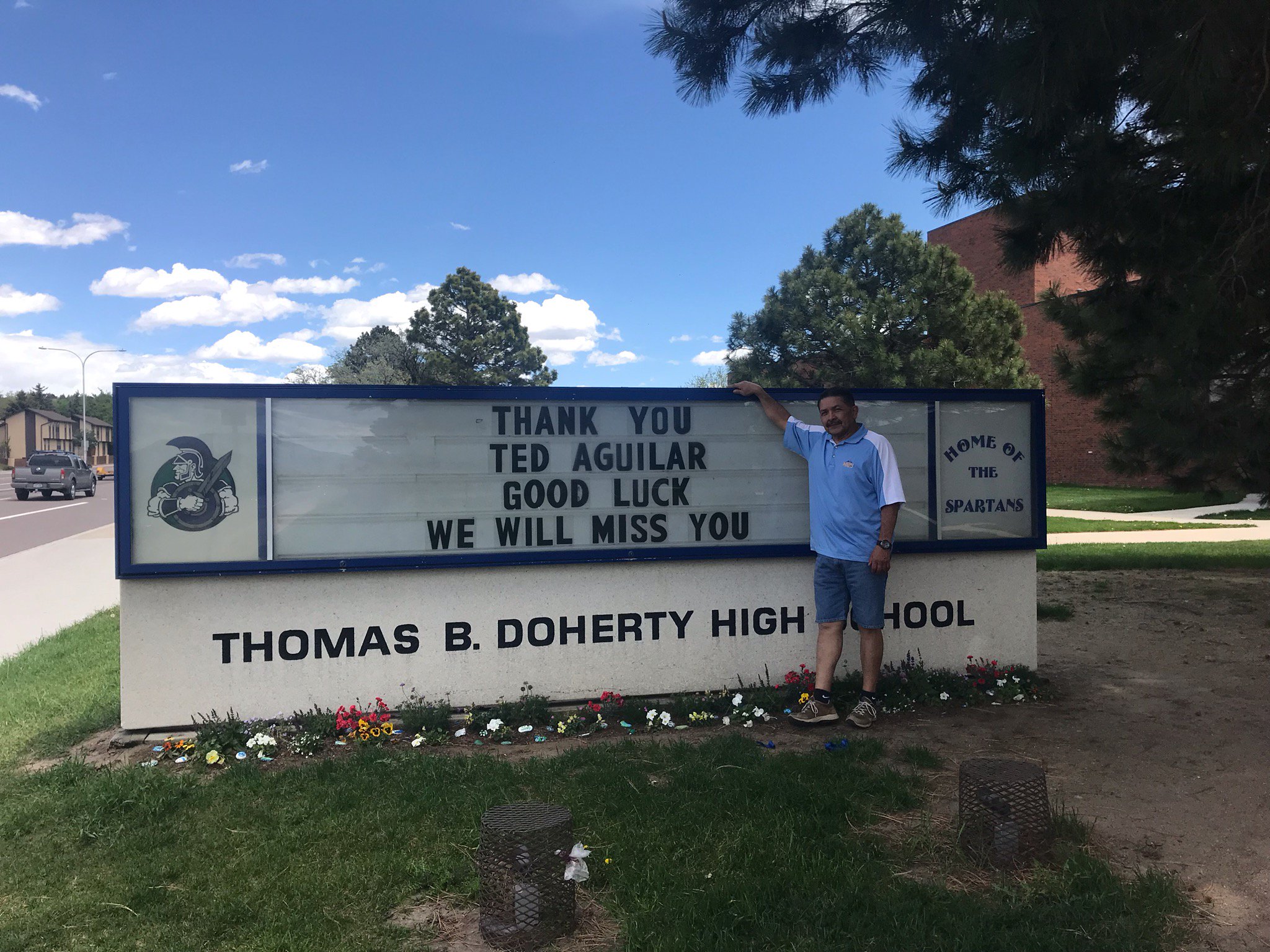 Doherty High School on Twitter "Thank you, Mr. Aguilar, for your