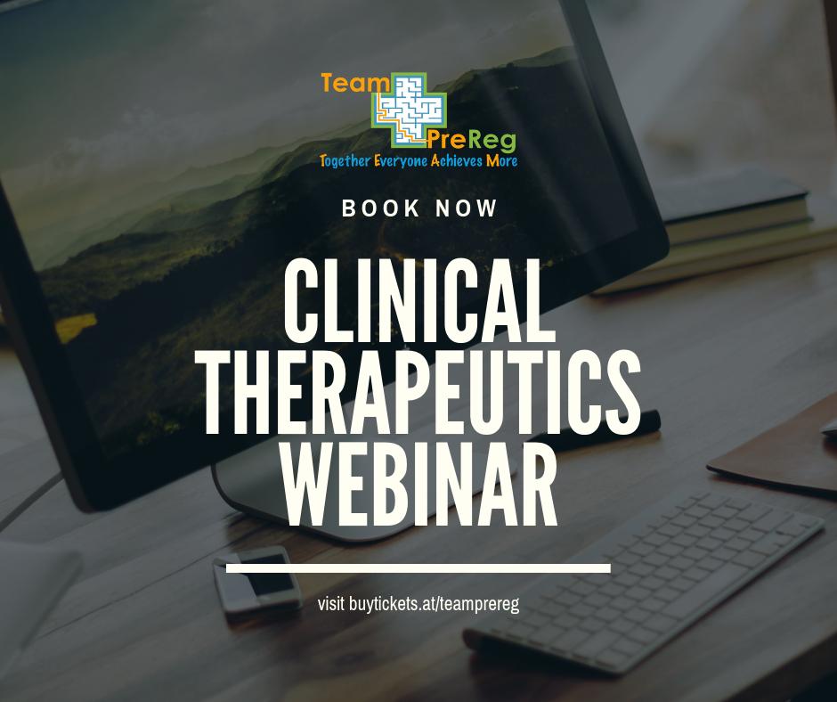 TeamPreReg's tweet image. #clinical webinar for #prereg students!