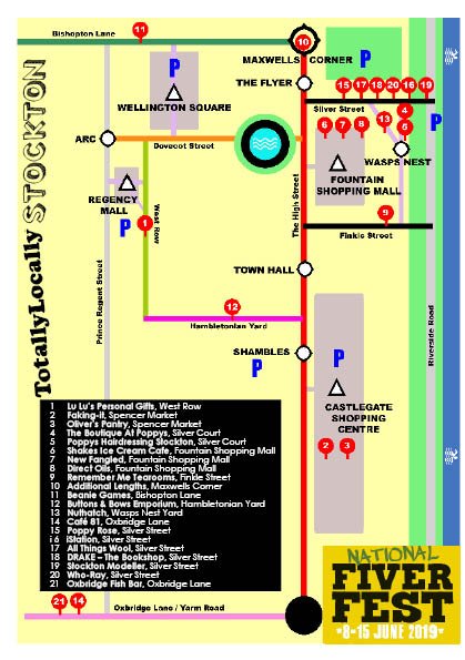 LocallyStockton's tweet photo. A week away from the very first National Fiver Fest thanks to @1totallylocally Where are you planning to spend your fiver? #NationalFiverFest #FiverFest #TotallyLocally https://t.co/K57cMiFbNe