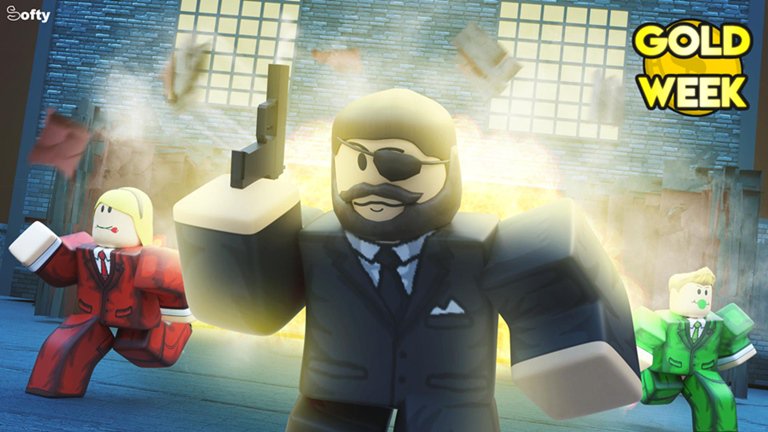 Roblox Roblox Twitter - in goatrbx s agents and you could earn your very own gleaming golden suit https www roblox com sponsored weeklygames pic twitter com yisiqzazbv