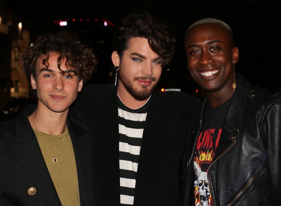 OoftaBop's tweet photo. 💫💛💫 Adam & Javi w/ Vincint May 30 via yvettenipar: Lovely humans from the @pertamusic gig last night at @thesayersclub. Xavier, @adamlambert, @iamvincint.💫 #pertamusic #perta #adamlambert #vincint 💫
https://t.co/UVwj77uNF0 https://t.co/LRwcIc5nYk