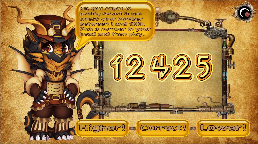 Oneiroi_Stu's tweet photo. Finish another game for my Udemy course. I didn't do any of the art and added a link to the website I found them. Went for a kid-friendly steampunk theme and NAILED IT! https://t.co/nfieFsPVRs