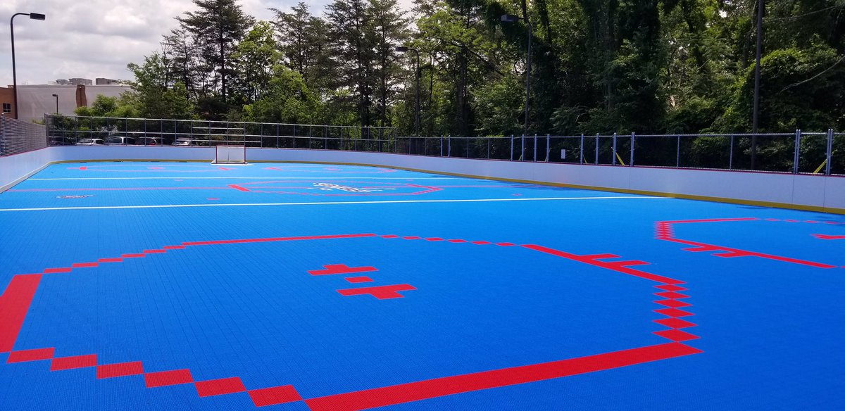 MateflexSports's tweet photo. The Washington Capitals are giving back to the community. Matéflex in-line hockey rink completed this week in conjunction with the Caps. We are very grateful for the opportunity to work with the Caps! This is one of several projects this year working with NHL teams for Matéflex. https://t.co/kt33X24pdq