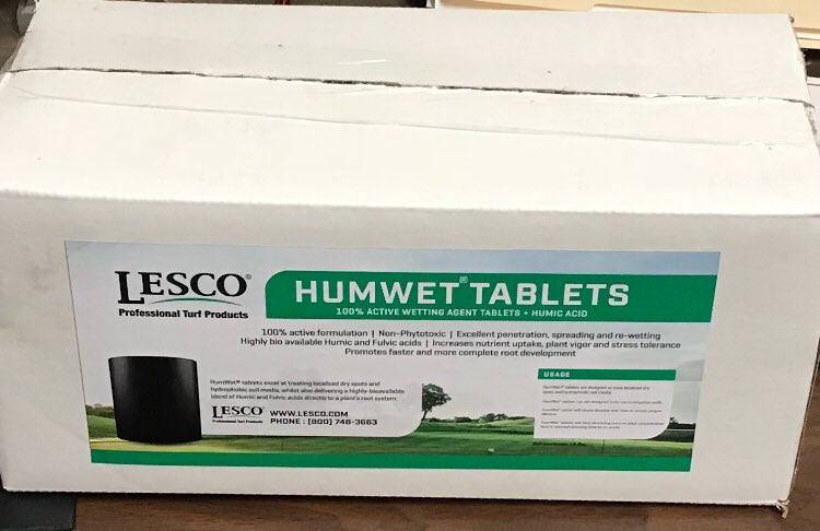 High quality budget friendly wetting agent and Humic acid tablet for your entire course! <a href="/SiteOneSupply/">SiteOne Landscape Supply</a>