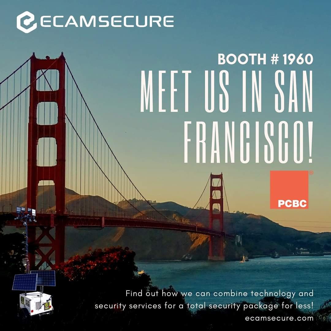 It may be the last day of #PCBC2019 but our summer sale is just beginning. Stop by our booth #1960 or visit us on ecamsecure.com &amp; ask how you can secure your site for less! #security #videosurveillance #monitoring #construction #homebuilding #mobileunits #timelapse