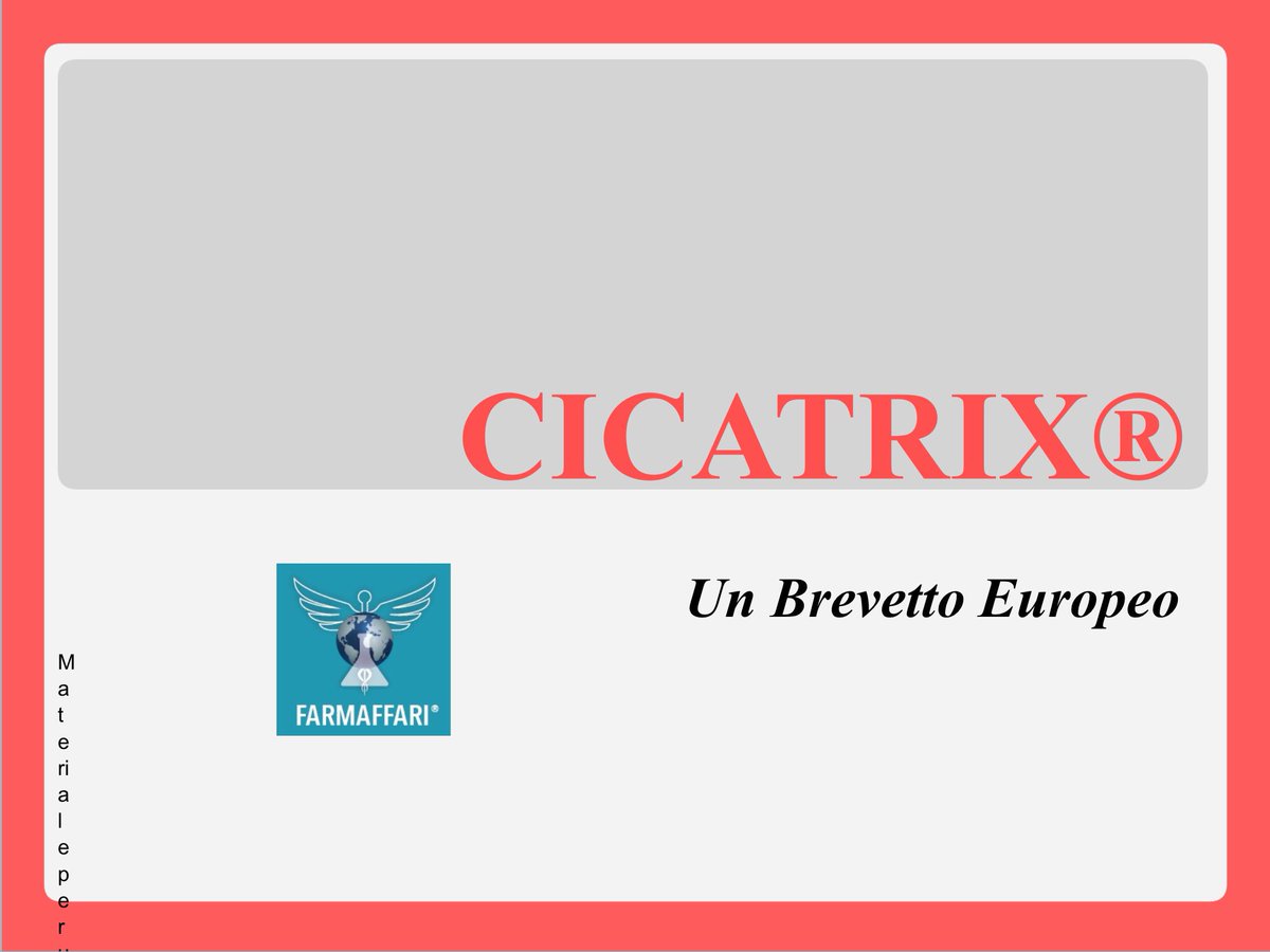 comunicazionefa's tweet photo. Vendesi o cedesi in concessione per L’Italia prodotto Cicatrix 
Per approfondimento inviare mail marketing@comunicazionefarmaceutica.it https://t.co/vM5PZb1Tuk