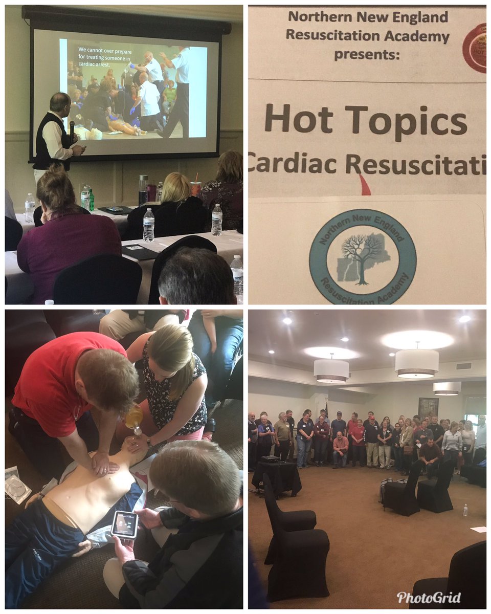 chrismccarthyvt's tweet image. “It takes a system to save a victim” @ResuscAcademy #hpcpr