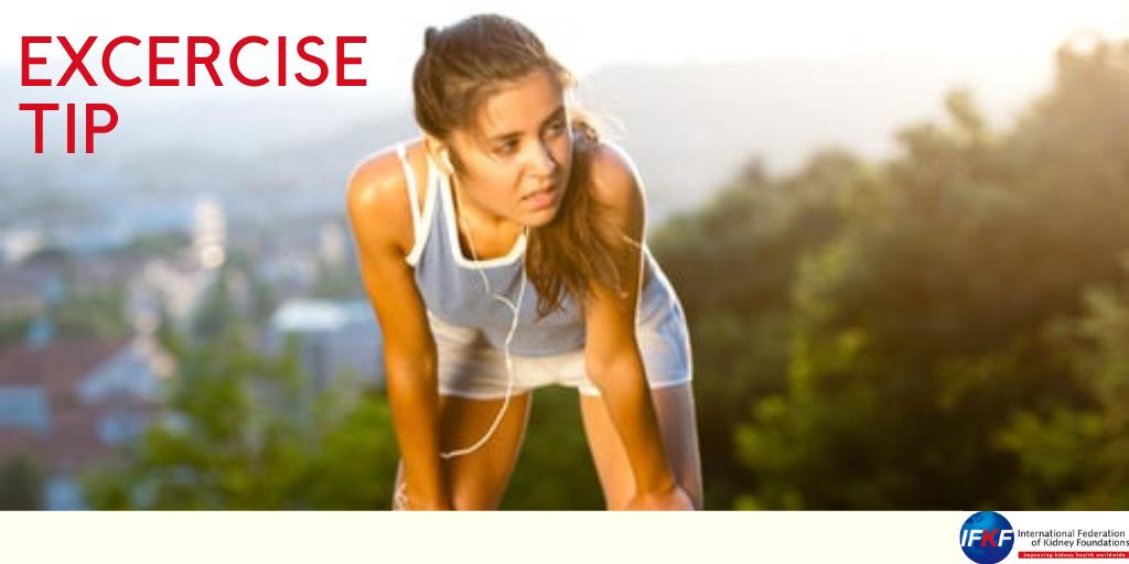 When you #exercise make sure you are not exceeding your capacity.🤸‍♀️🤸‍♂️
*Your breathing should not be so fast
*You should not feel so much muscle soreness
*Start slow and gradually progress to increase your levels of activity