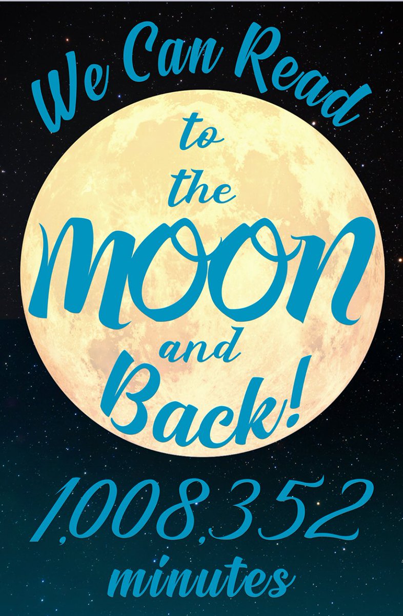 Bramlett is reading to the moon and back- twice!  #becauseonceisnotenough #Bramlettblessed