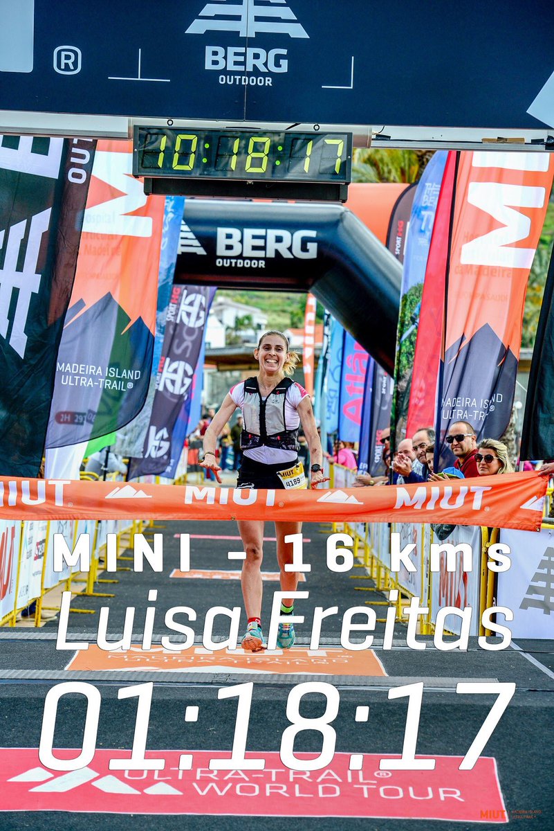 MIUTrail's tweet photo. On the MINI race Artur Barbosa won on the men field and Luisa Freitas repeated last year's victory among the ladies and improved her time! 🏆🏆
Artur Barbosa ⏱ 01:11:32
Luisa Freitas ⏱ 01:18:17
#miut #miut2019 #utwt #bergoutdoor #madeiraoceantrails #visitmadeira https://t.co/UFAvTAinBz