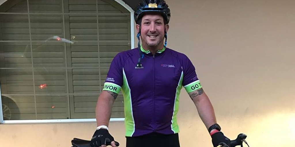 bcutd_tnt's tweet photo. After being diagnosed with multiple myeloma, Jamie Alamillo was told he would never walk again but that didn't stop him. He'll ride over 540 miles in the next 10 days, including America's Most Beautiful Bike Ride! Congrats to Jamie and all Teammates at #AMBBR! #GoTeam  🚲🚲🚲 https://t.co/8vEx8BsChk