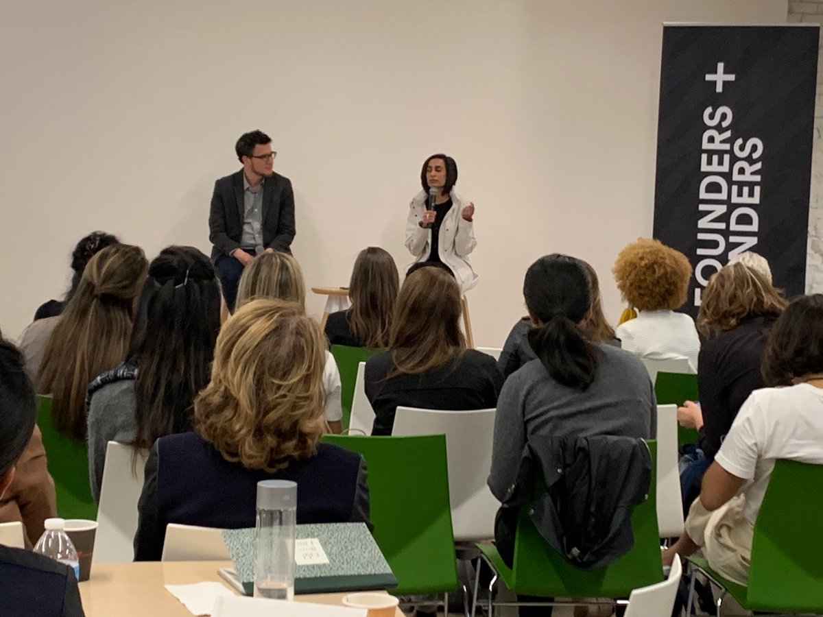 clevergirl's tweet image. ⁦@ericries⁩ and @Shaherose Lodi gets an AMA. #fandf ⁦@senecavc⁩