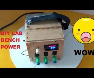 Make: DIY Lab Bench Power Supply bit.ly/2W2rbLv