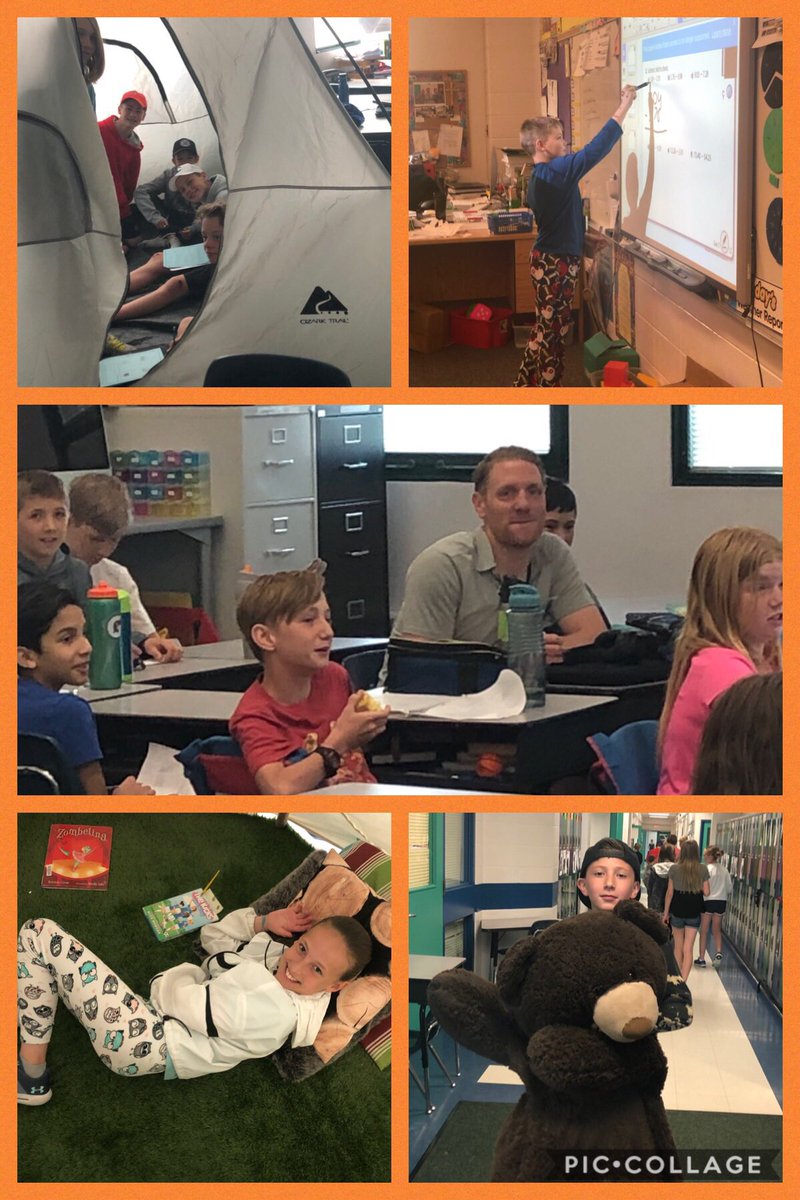 It’s Break A Rule Day <a href="/jjnearing/">JJ Nearing Catholic Elementary School</a>! Students teaching, teachers learning, tents, stuffies, pjs and more! Lots of school spirit and support for our new bouldering wall!
#jjnearing #gsacrdproud #gsacrd #schoolspirit #learningisfun