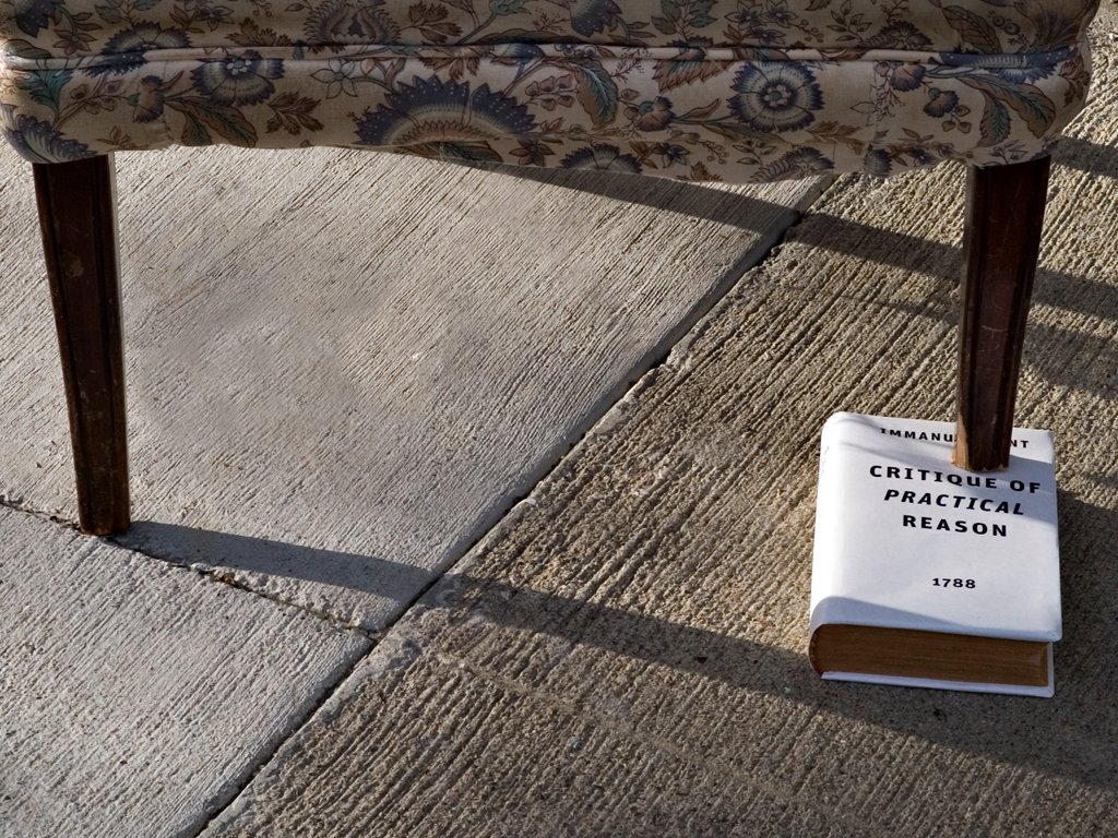 espiekermann's tweet photo. Reading Kant again and finding his advice useful. https://t.co/shJ153nKCB