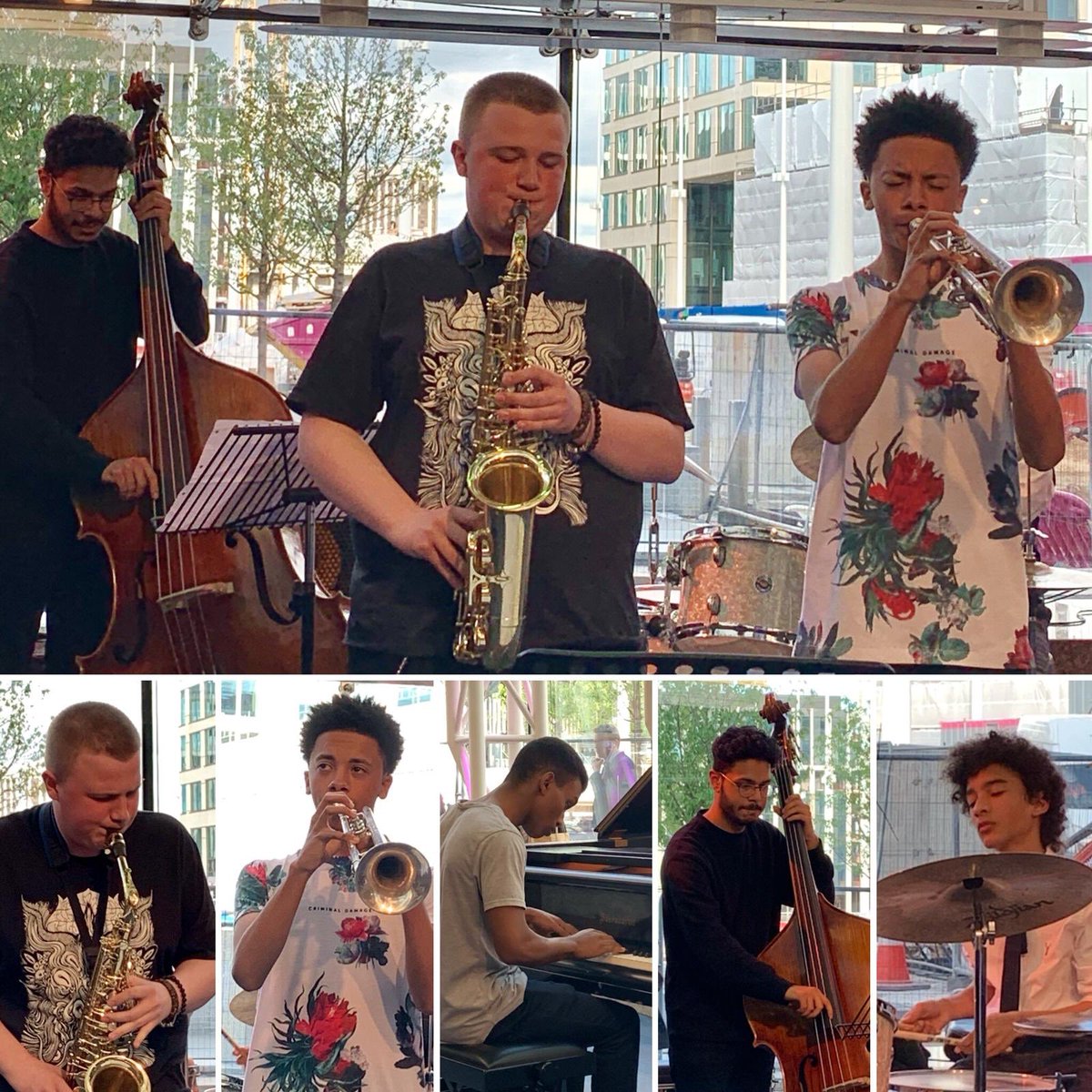 Thanks to everyone who came to see us tonight and all the support and kind comments!! Big love to Xhosa Cole and Shiv Singh! And massive thanks to @jazzlinesTHSH <a href="/dudleyevans/">Tony Dudley-Evans</a> @mmmury <a href="/Rohit_Jpeg/">Rohit Jepegnanam</a>