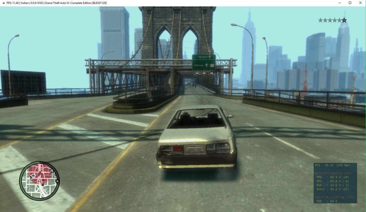 RPCS3 on Twitter: "Always nice to see a game from the GTA Series rendering  properly! Accuracy and performance steadily increasing as always.  https://t.co/8I8WwPVJiR" / Twitter