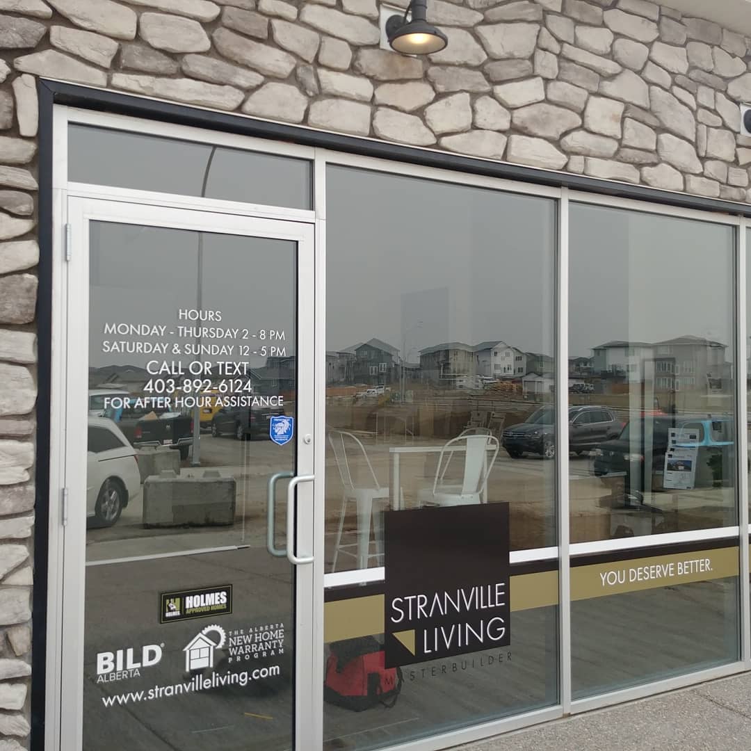 ZirconGraphics's tweet photo. Visit the new @StranvilleLivin showhome in Country Meadows! 151 Goldenrod Way.  And check out the awesome graphics by yours truly!!! #yqlsigns #zircongraphics #showhomesigns #customsigns https://t.co/LAiqrR0lBS