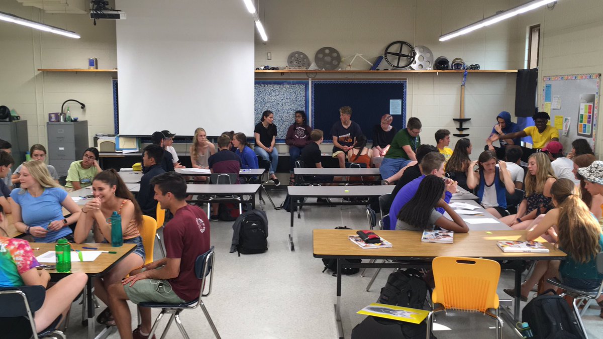 Talking gender equity and allyship with our sisters on <a href="/nemeaultimate/">MWHS Girls' Ultimate</a> today! Thanks to <a href="/camurphy3/">Caitlin A. Murphy</a> @lightningmcVic <a href="/SabrinaLVH/">Sabs</a> and others for helping to facilitate these conversations, and hoping to continue to have them for years to come 🦁👑💙💛