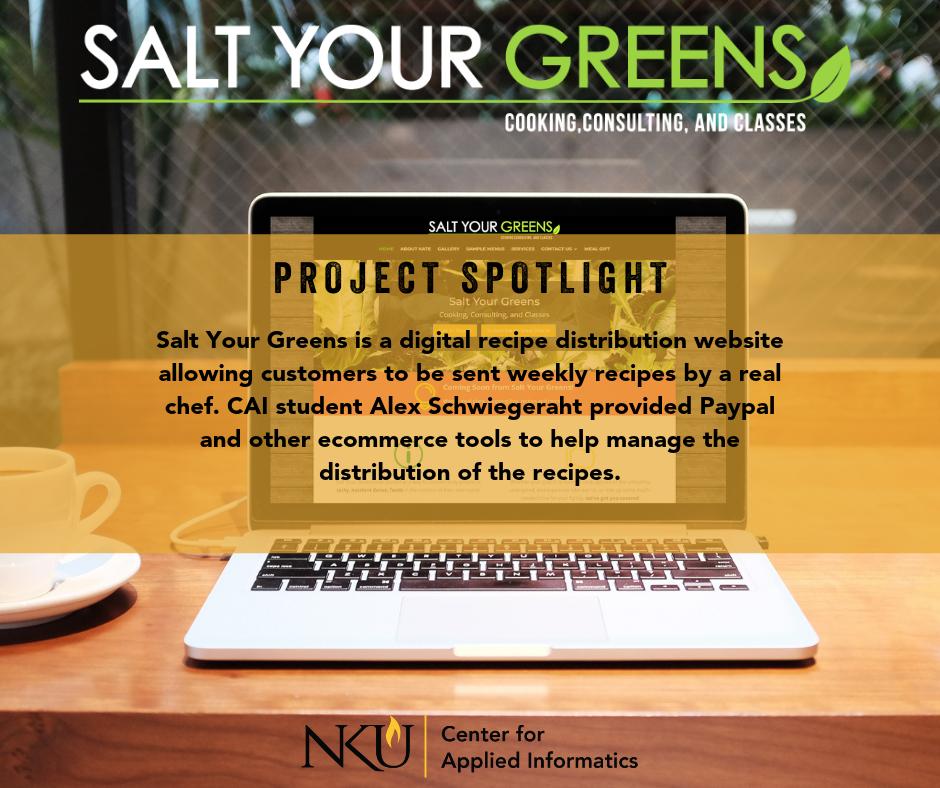Project Spotlight:  Salt Your Greens
