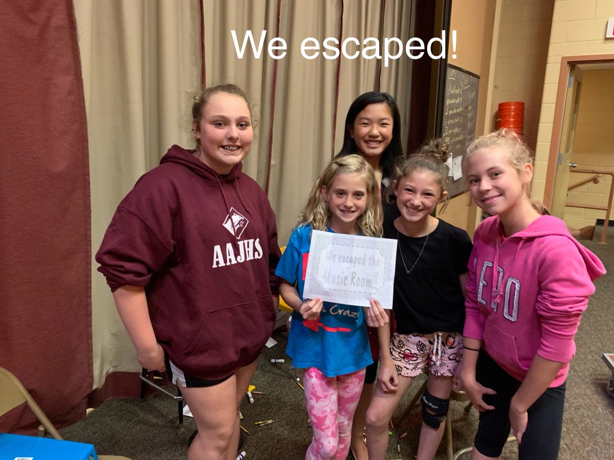 lisa_strings's tweet image. Baker sixth graders had a blast participating in a “Music Escape Room. “