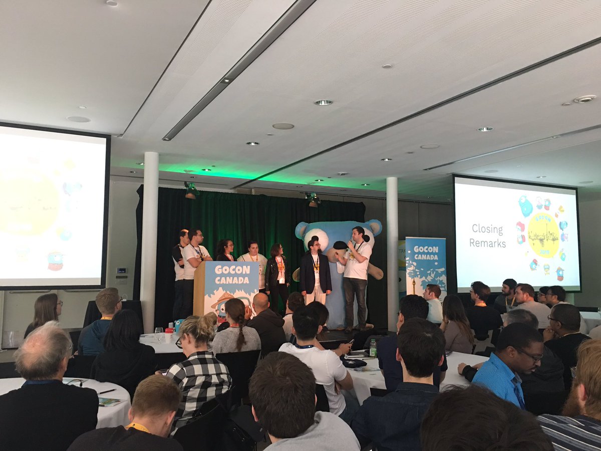 ka11away's tweet photo. Huge Thanks to the organizers of #GoConCanada - a really amazing event! Cc @goconcanada @golang
#golang #gocon #canada https://t.co/GvqqHuvVkp