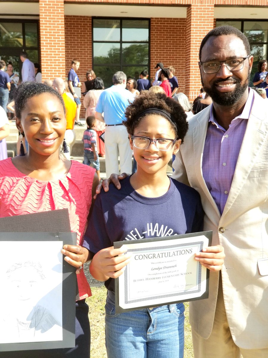 DRLAMINDRAMMEH's tweet photo. Daddy's Super Star graduated 5th grade with top class honors n advanced statewide test scores. With love, support & opportunities the potential of any child from anywhere can be maximized to the fullest.๐๐ฟ
#BHENewsTeam
#DukeUniversityTipScholar
#ReadersChallenge
#AdvancedArts https://t.co/4BMEfxZMJT